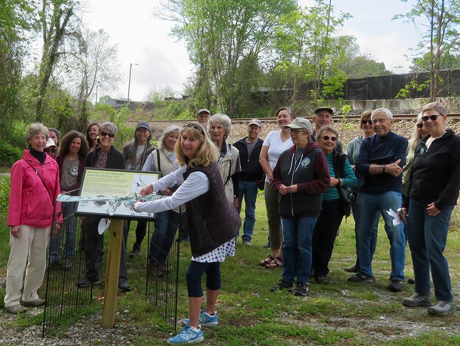 Birding Trail ribbon cutting