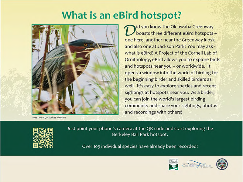 eBird Hotspot sign