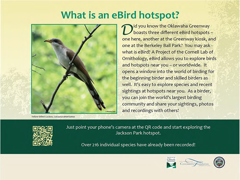 eBird Hotspot sign